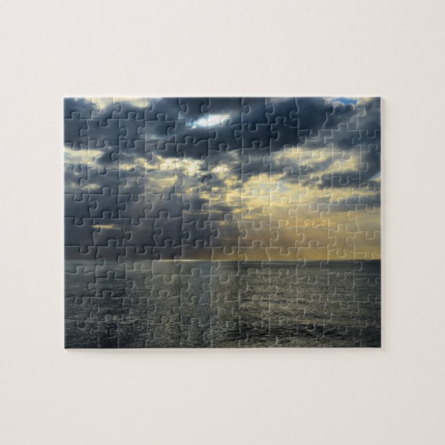 Puzzle Les Derniers rayons du soleil couchant - 8x10 - 11 (Horizontal)