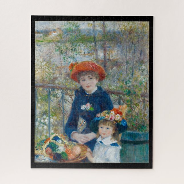 Puzzle "Les Deux Sisters (on the Terrace)" (Vertical)