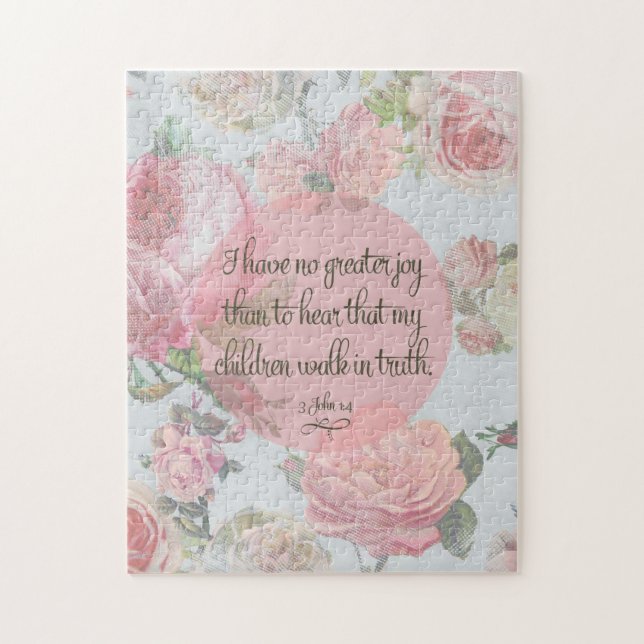 Puzzle Les enfants marchent dans la vérité (Vertical)