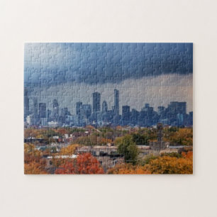 Puzzle Les Etats-Unis, l'Illinois, Chicago, paysage