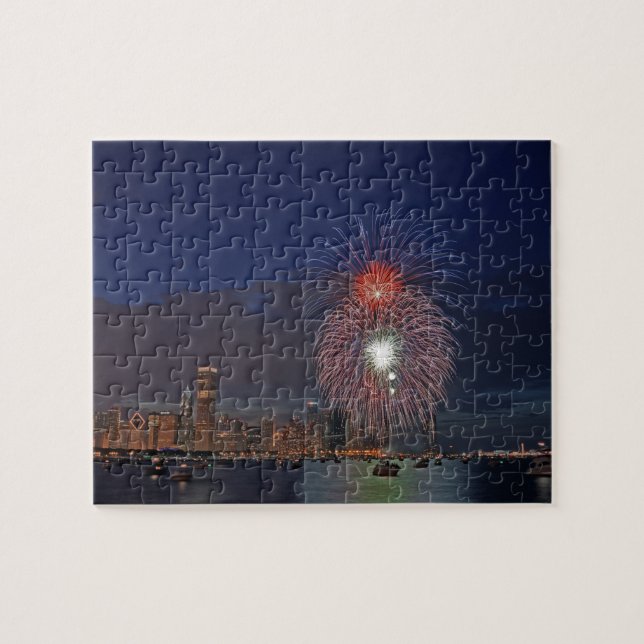 Puzzle Les Etats-Unis, l'Illinois, Chicago, quatrième des (Horizontal)