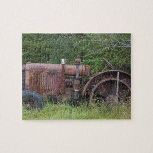 Puzzle Les Etats-Unis, Vermont, MANCHESTER : Tracteur