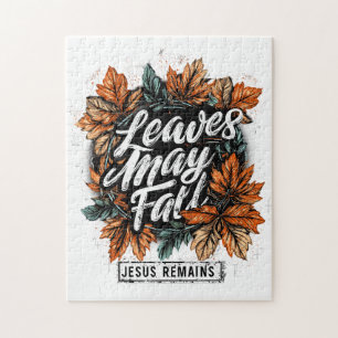 Puzzle Les feuilles peuvent tomber...