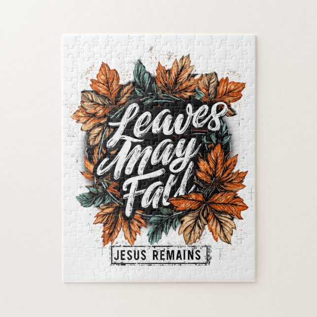 Puzzle Les feuilles peuvent tomber... (Vertical)