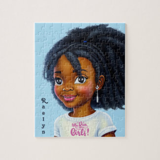 Puzzle Les filles dirigent le monde Personnalisé Jigsaw P