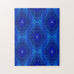 Puzzle Les Fleurs Bleu...