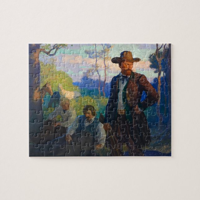 Puzzle Les frères James au Missouri par N. C. Wyeth (Horizontal)