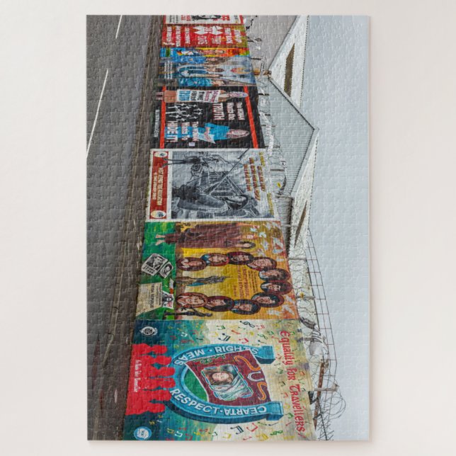 Puzzle Les graffiti de Belfast (Vertical)
