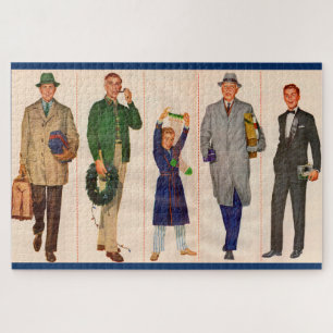 Puzzle les hommes de la famille