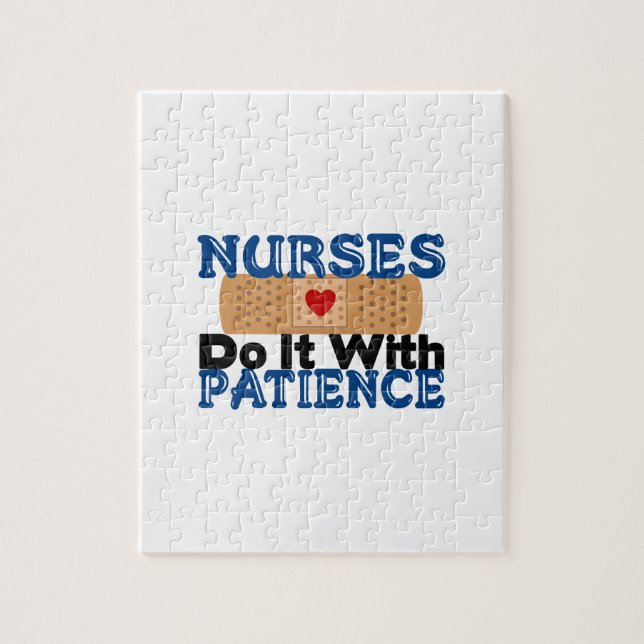 Puzzle Les Infirmières Le Font Avec Patience (Vertical)