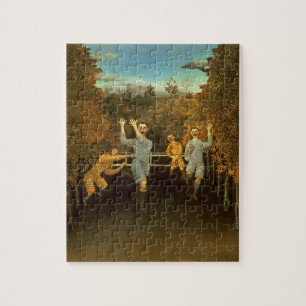 Puzzle Les joueurs de football, 1908 (huile sur la toile)