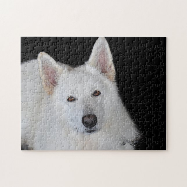 Puzzle Les Juifs bergers allemands blancs. (Horizontal)