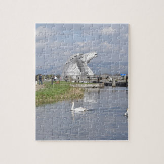Puzzle les Kelpies, parc d'hélice, Falkirk