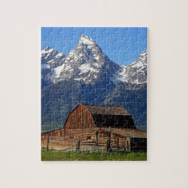 Puzzle Les montagnes de Gran Tetons (Vertical)