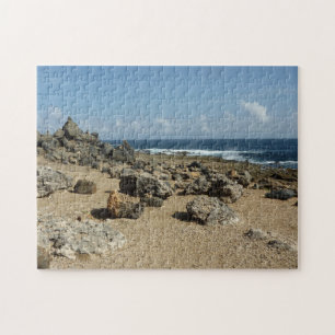 Puzzle Les monuments rocheux sur la côte d'Aruba