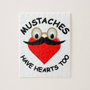 Puzzle Les moustaches ont aussi des coeurs