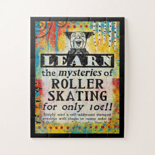 Puzzle Les mystères du patinage à roulettes - Drôle Annon