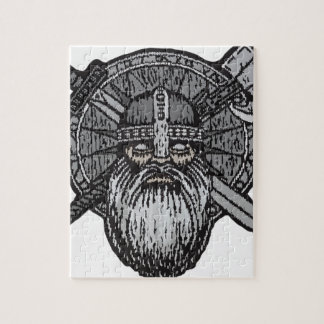 Puzzle les norses nordiques germaniques d'homme de Viking