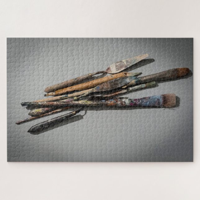 Puzzle Les outils de peinture d'Alma Thomas (Horizontal)