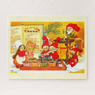 Puzzle les petits aides du Père Noël