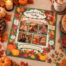 Les petits dindes de grand-mère pour un Thanksgivi