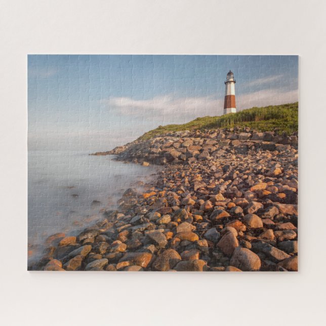 Puzzle Les phares | Montauk Point Long Island (Horizontal)