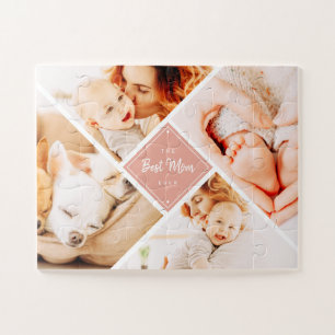 Puzzle Les photos de Best Maman Ever Modern Custom