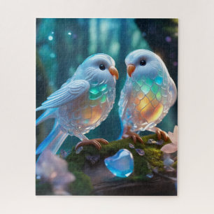 Puzzle Les plus beaux lovebirds du monde sont ceux-ci