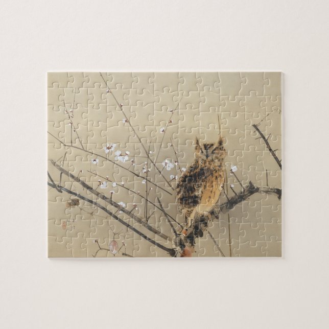 Puzzle Les premières fleurs de prune par Nishimura Goun,  (Horizontal)