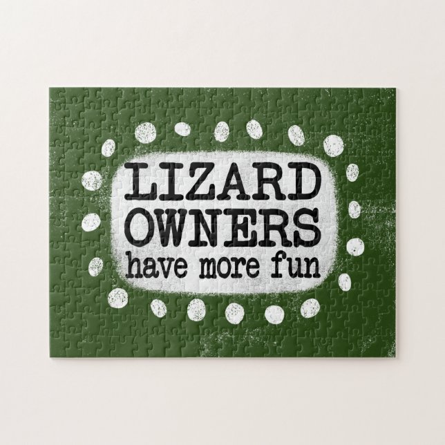 Puzzle Les Propriétaires De Lizard Ont Plus Amusant Jigsa (Horizontal)