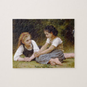 Puzzle Les ramasseurs d'écrou par W.A. Bouguereau