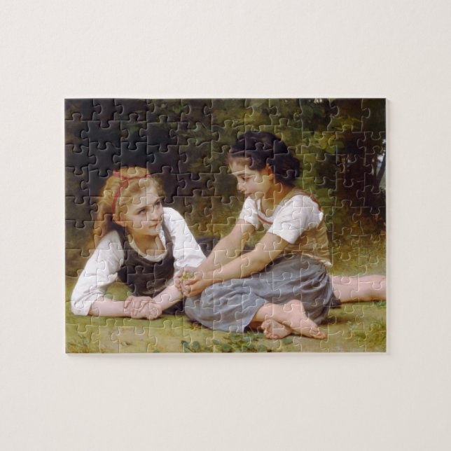 Puzzle Les ramasseurs d'écrou par W.A. Bouguereau (Horizontal)
