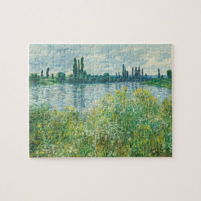 Puzzle Les rives de la Seine par Monet (Horizontal)