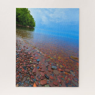 Puzzle Les rives du lac Supérieur - 16x20 - 520 pcs