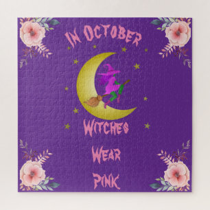Puzzle Les Sorcières Portent Rose En Octobre Thunder_Cove