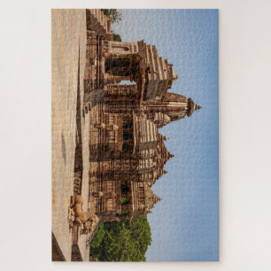 Puzzle Les temples de Khajuraho dans le Madhya Pradesh, I