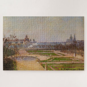 Puzzle Les Tuileries et le Louvre (1900) par Pissarro