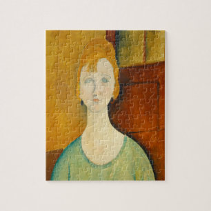 Puzzle Les yeux de la femme peintre Amadeo modigliani Fin
