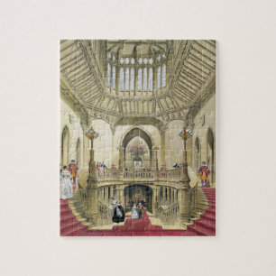 Puzzle L'escalier grand, château de Windsor, 'd'un Histo