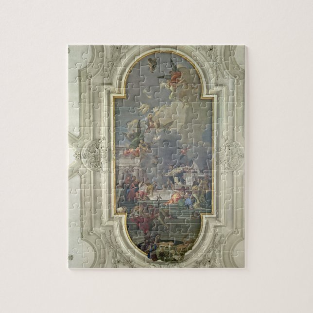 Puzzle L'établissement du chapelet par St Dominic (fres (Vertical)
