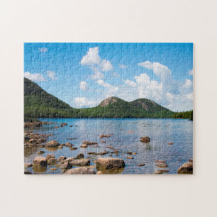 Puzzle L'étang Jordan dans le Maine.