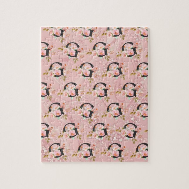 Puzzle Letter G (Vertical)