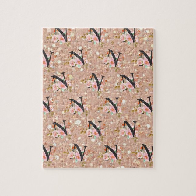 Puzzle Lettre N (Vertical)