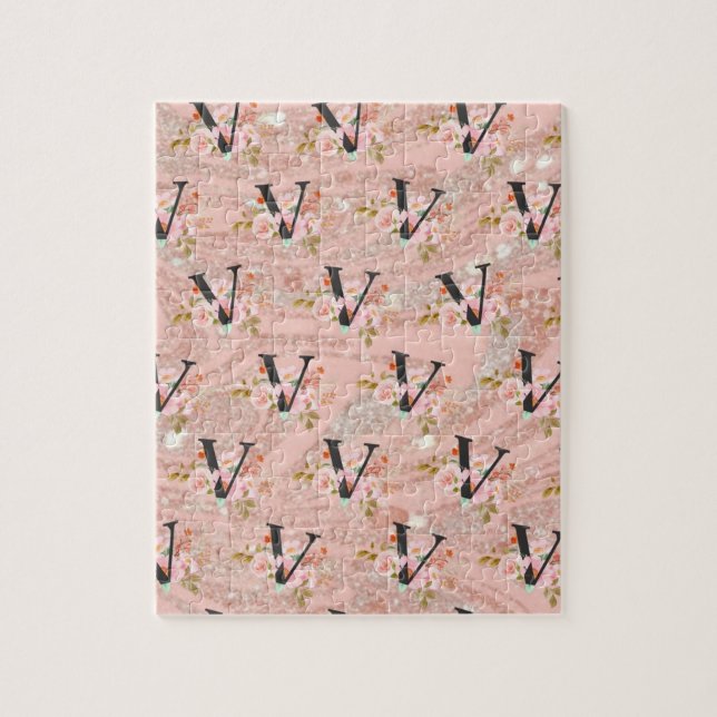 Puzzle Lettre V (Vertical)
