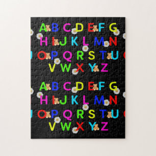 Puzzle Lettres alphabétiques d'ABC