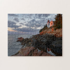 Puzzle Lever de soleil au phare de Bass Harbour en Acadie