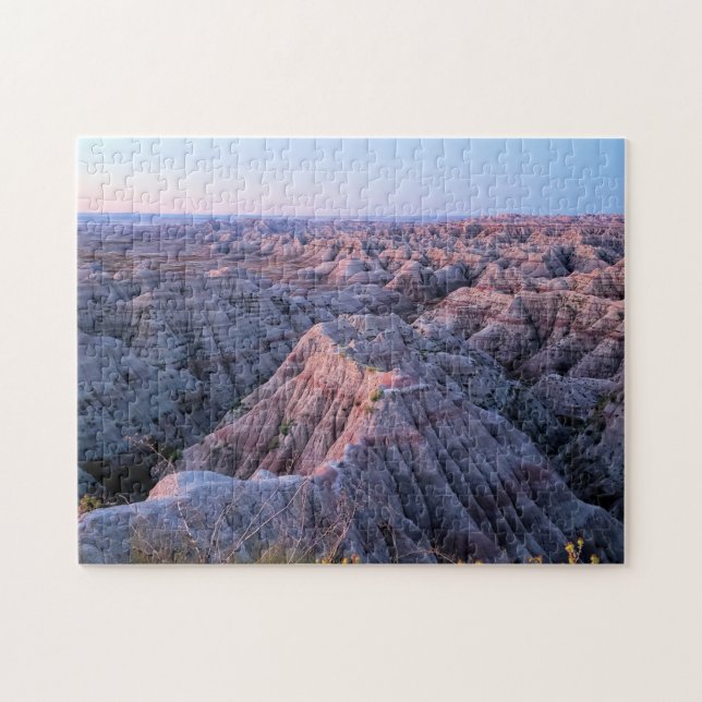 Puzzle Lever de soleil dans le parc national Badlands, Da (Horizontal)