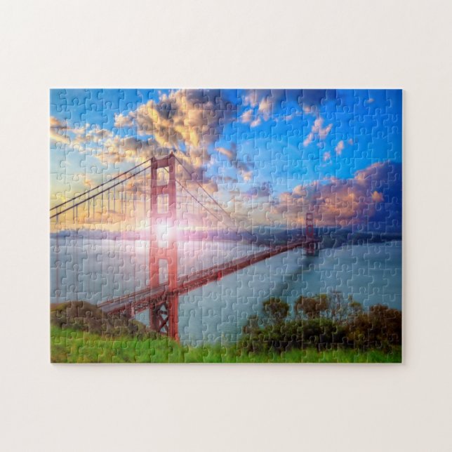 Puzzle Lever de soleil de Golden Gate (Horizontal)