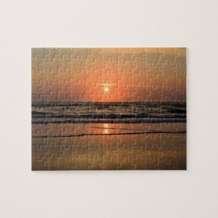 Puzzle Lever de soleil sur Cocoa Beach, Floride - 8x10