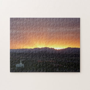 Puzzle Lever de soleil sur le paysage de St. George Utah